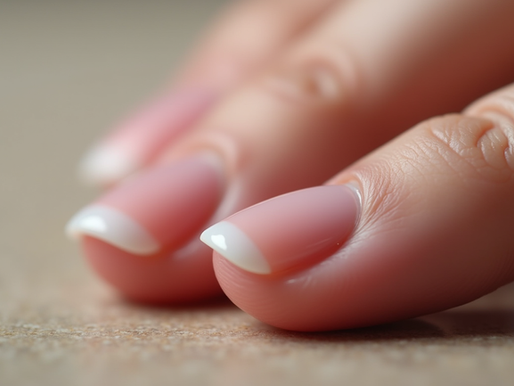 Healthy natural nails with smooth surface