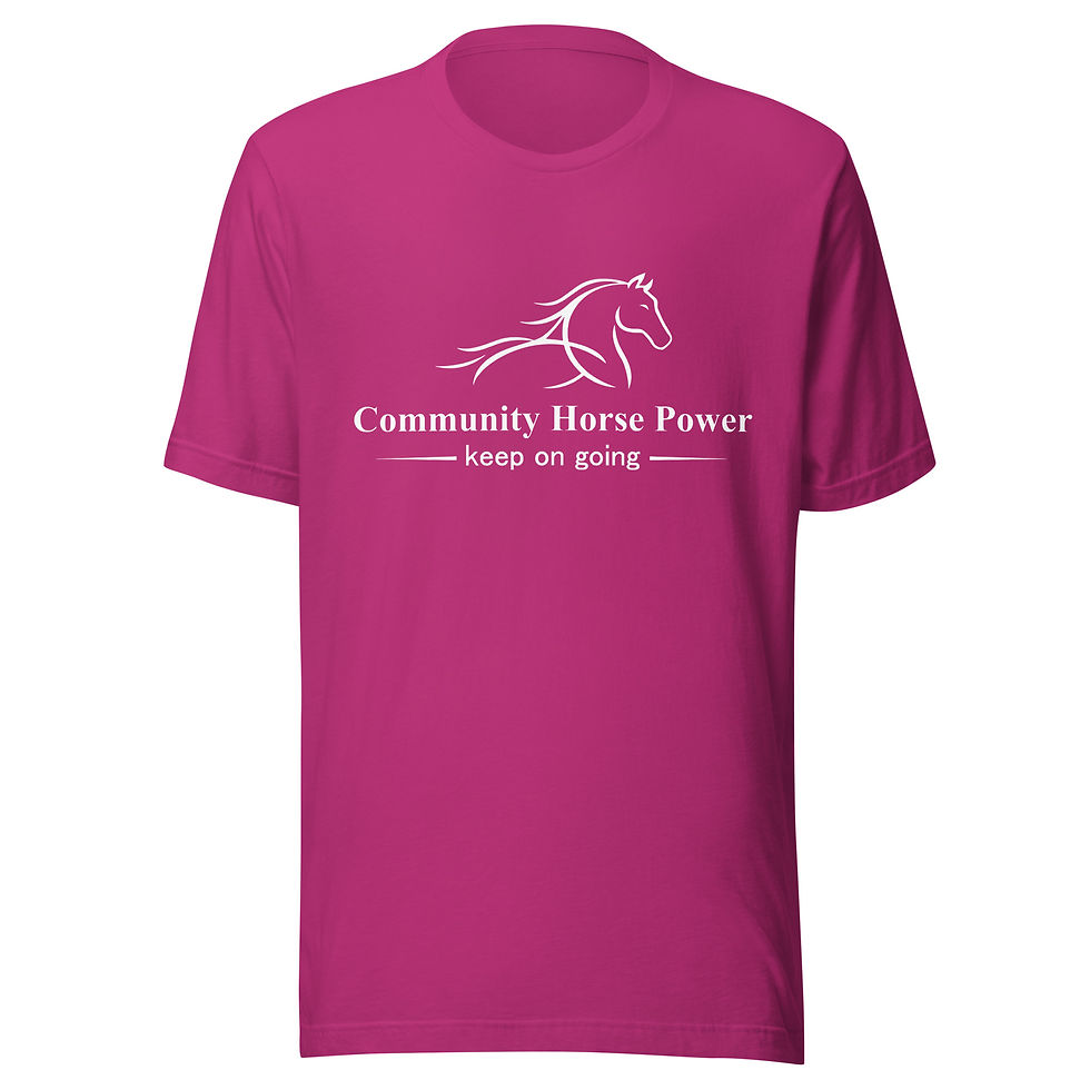 Thumbnail: Community Horse Power Unisex T- Shirt