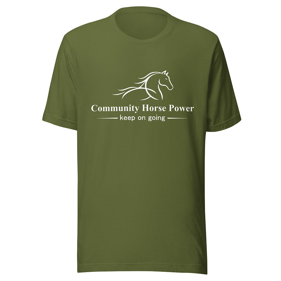Thumbnail: Community Horse Power Unisex T- Shirt
