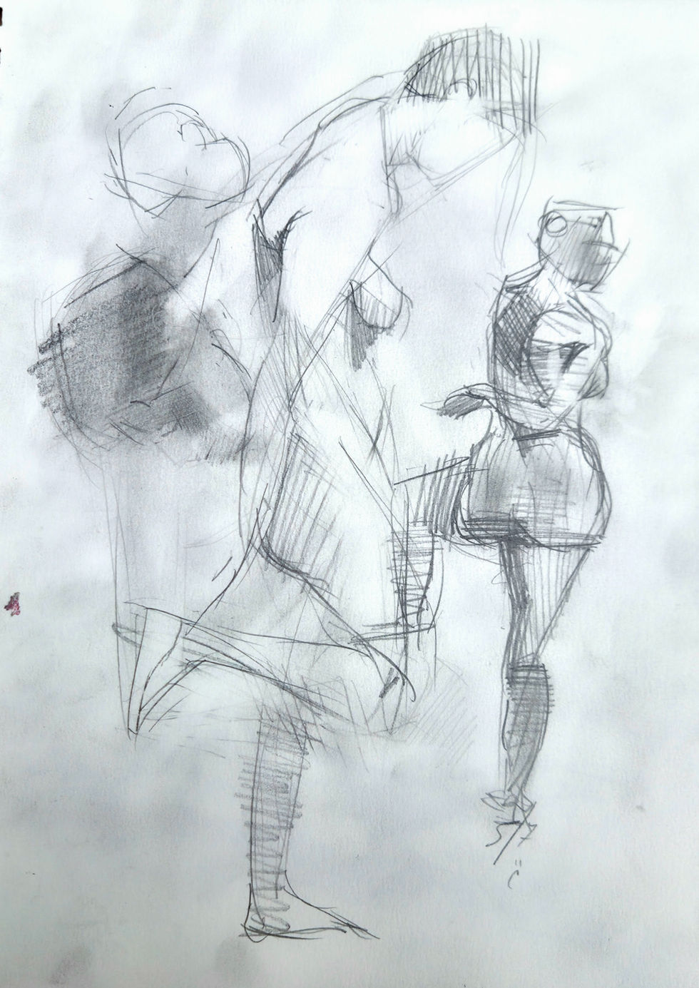 Figure #3
9"x12"
Graphite on Paper