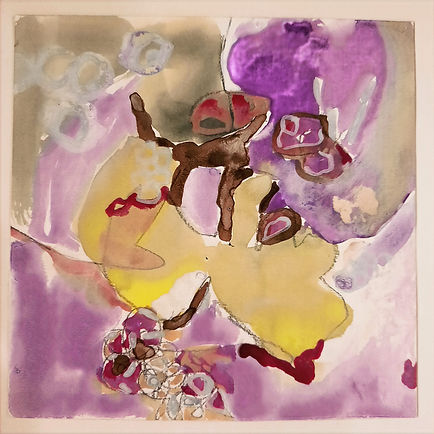 Pencil, watercolor study