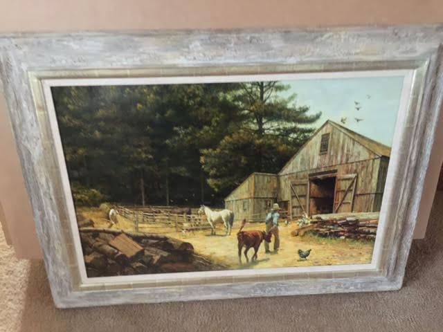 Thumbnail: STURBRIDGE FARM- Original Oil