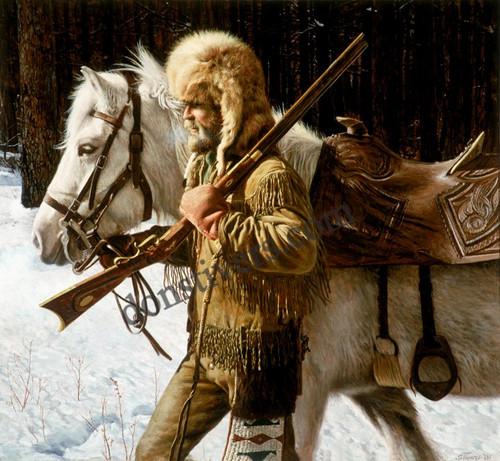 FREE TRAPPER - Note Cards | art-of-don-stivers