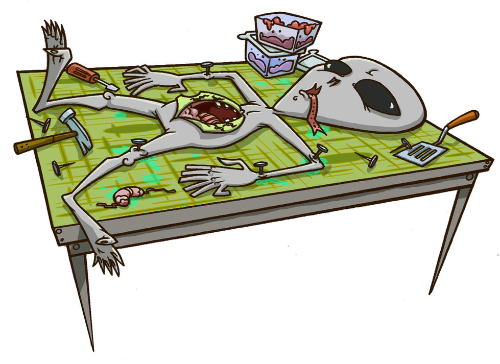 Poochini's Yard: Alien Autopsy...