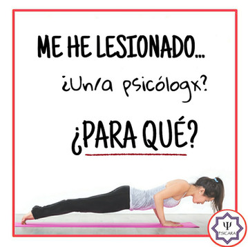 ¿QUÉ PUEDE APORTAR LA PSICOLOGÍA A LAS LESIONES EN EL DEPORTE?