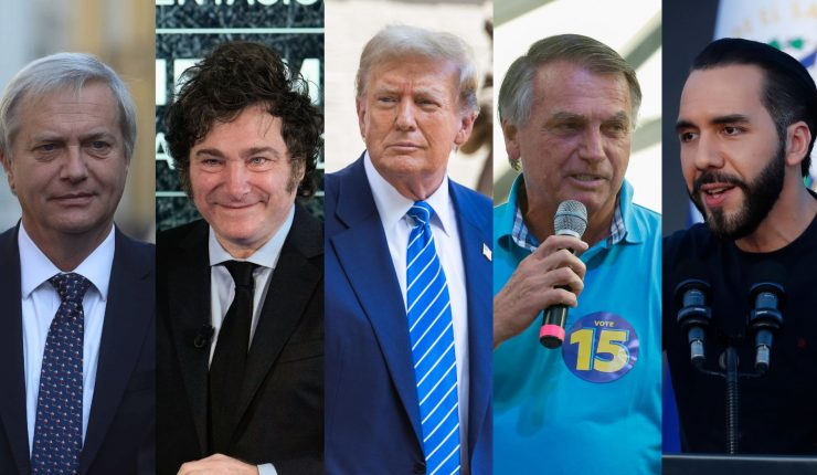 Lideres de la ultra derecha populista, extrema.