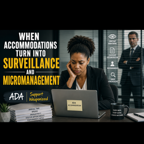 When Accommodations Turn Into Surveillance and Micromanagement