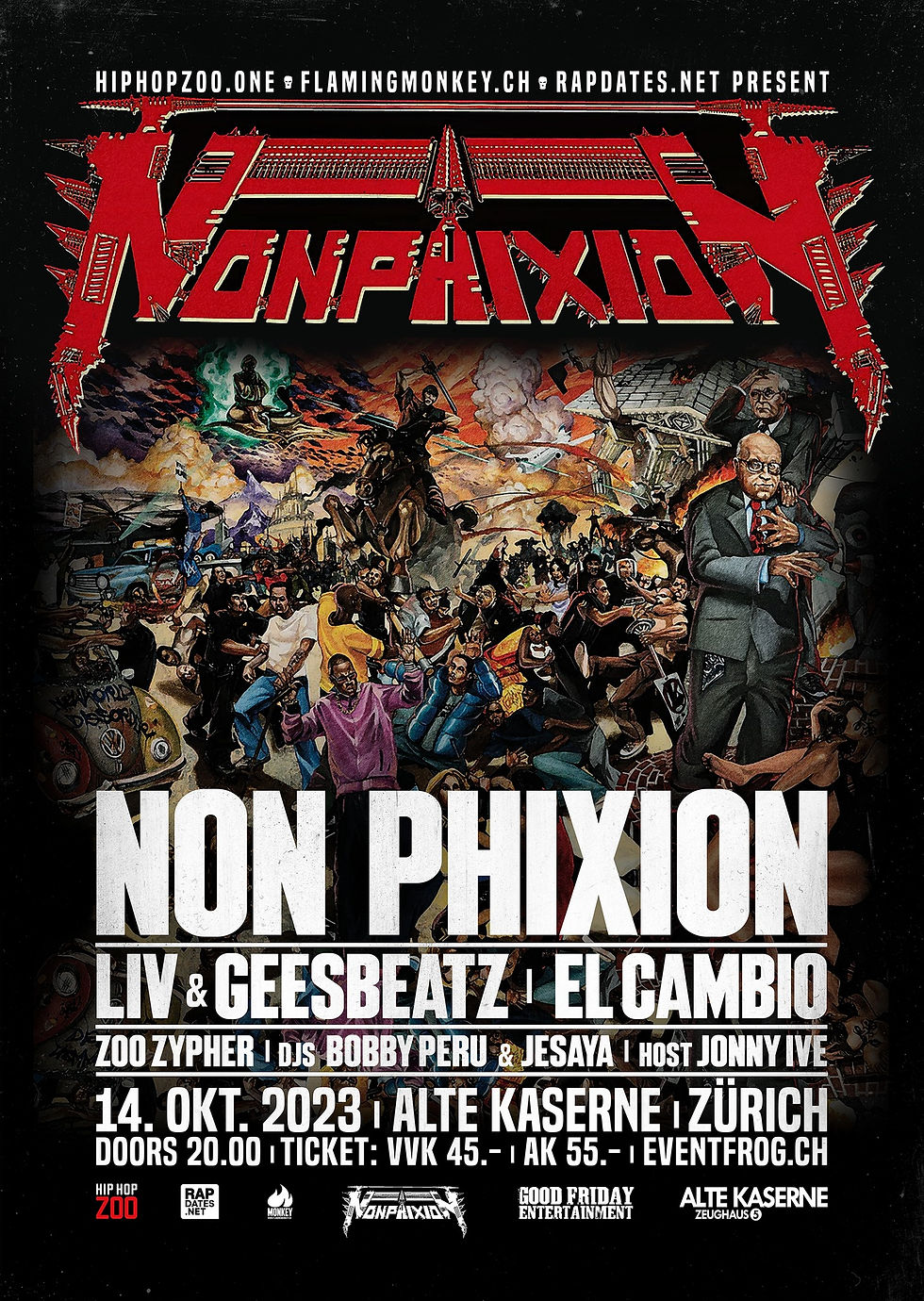 NON PHIXION (US) - Only Swiss Show!