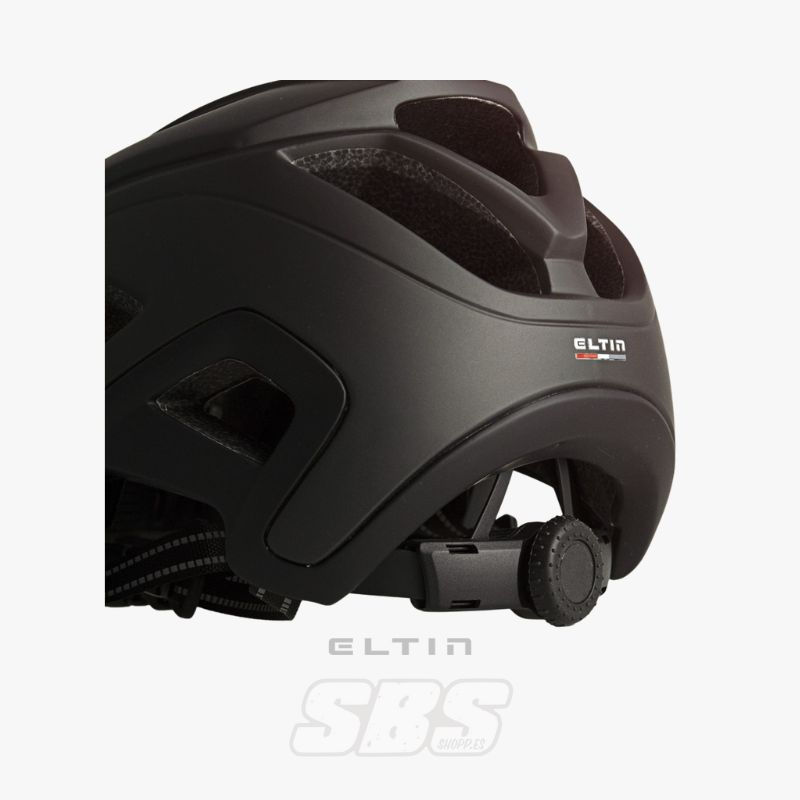 Miniatura: ELTIN CASCO MTB HEY NEGRO MATE Y ANTRACITA