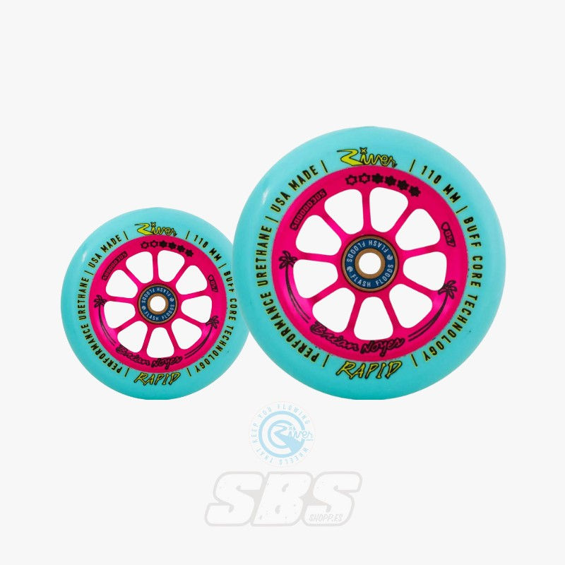 river ruedas rapid signature scooter 110mm