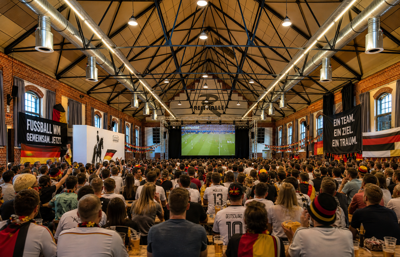 Public Viewing in der Reithalle wieder ermöglichen