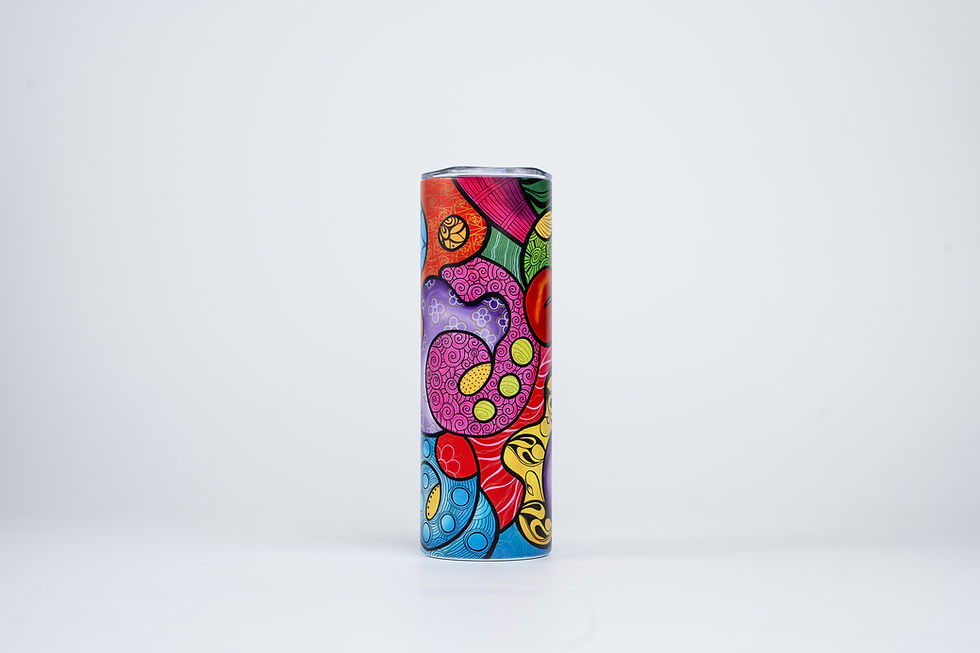 Tumbler “curves of life”
