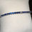 Thumbnail: Tennis bracelet with diamonds and sapphire