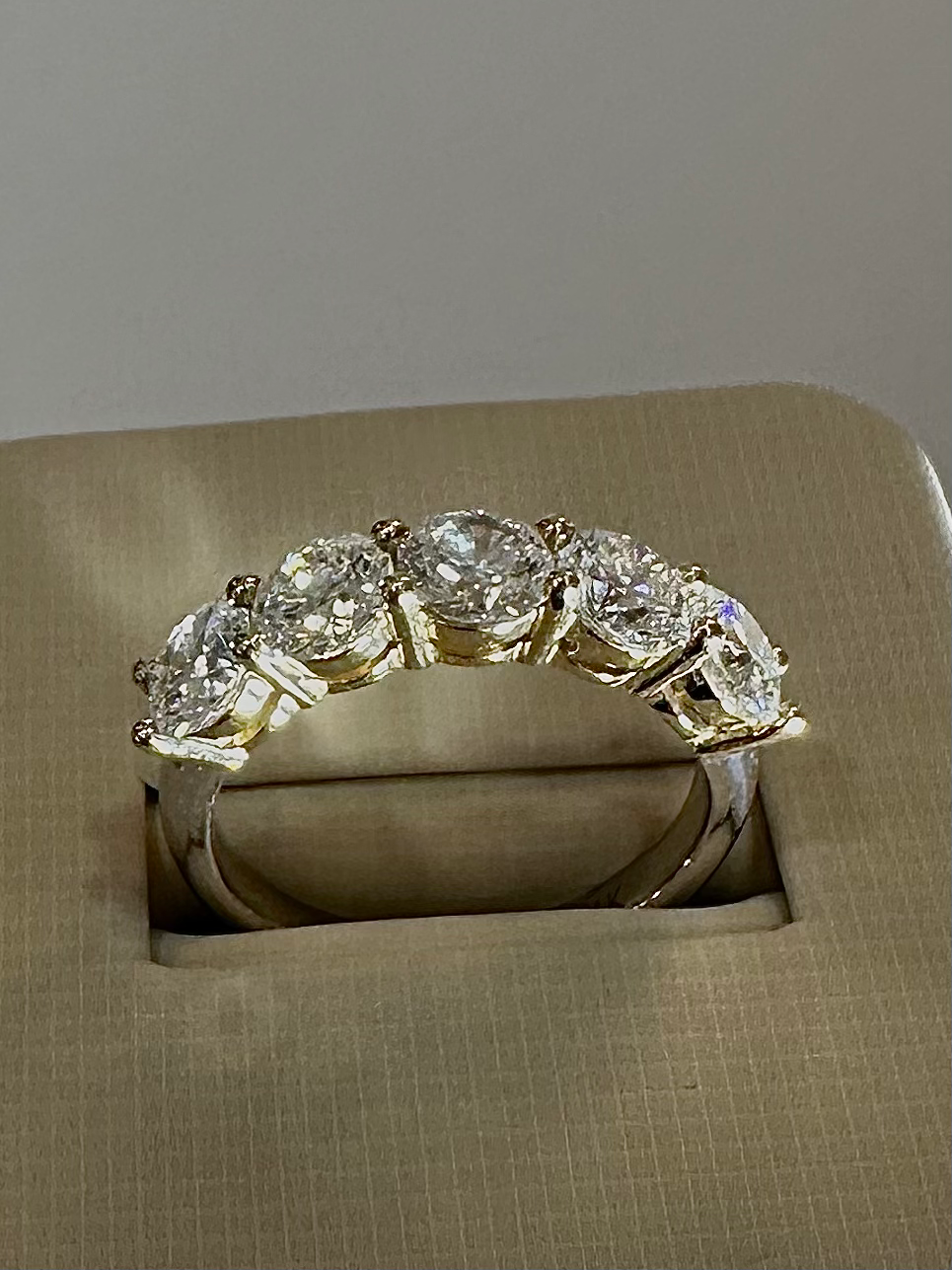 Thumbnail: Created Diamonds Ring 