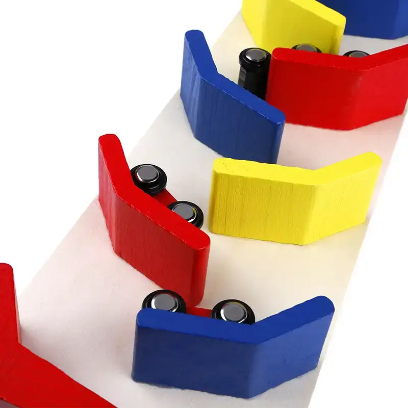 Slippery car ramp toy for toddlers – wooden racing toy India