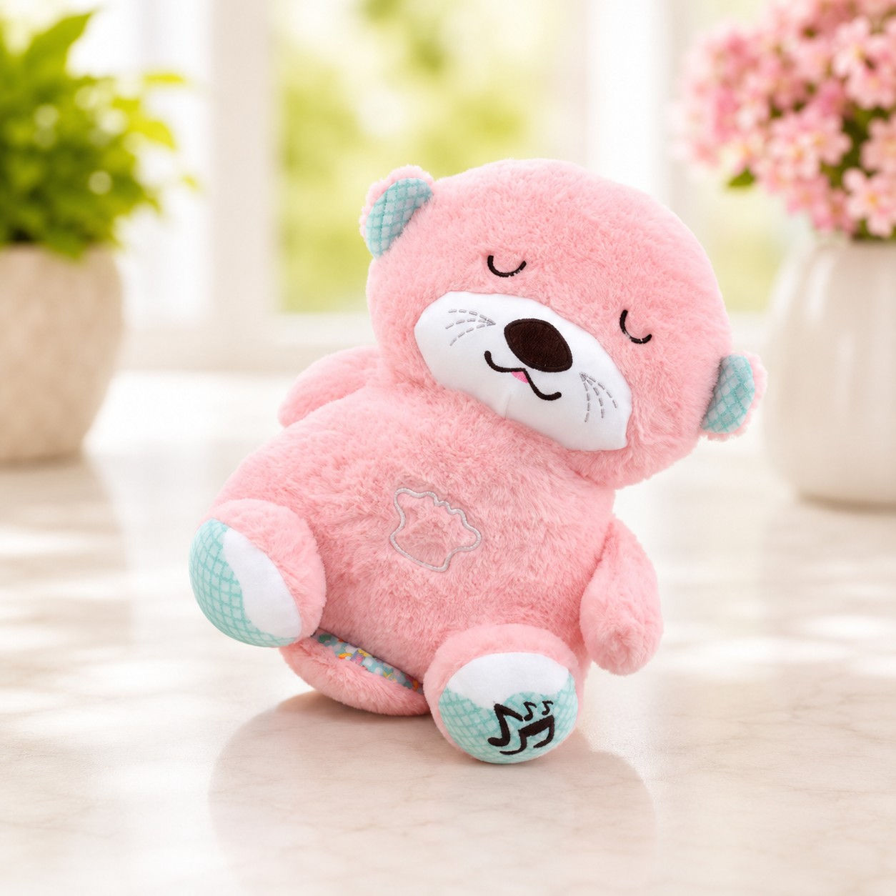 Breathing Teddy Plush Toy ( Premium Quality) - 4 mode