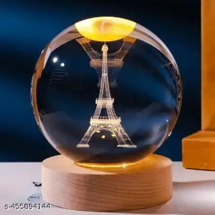 Thumbnail: 3D Art Crystal LED Night Lamp