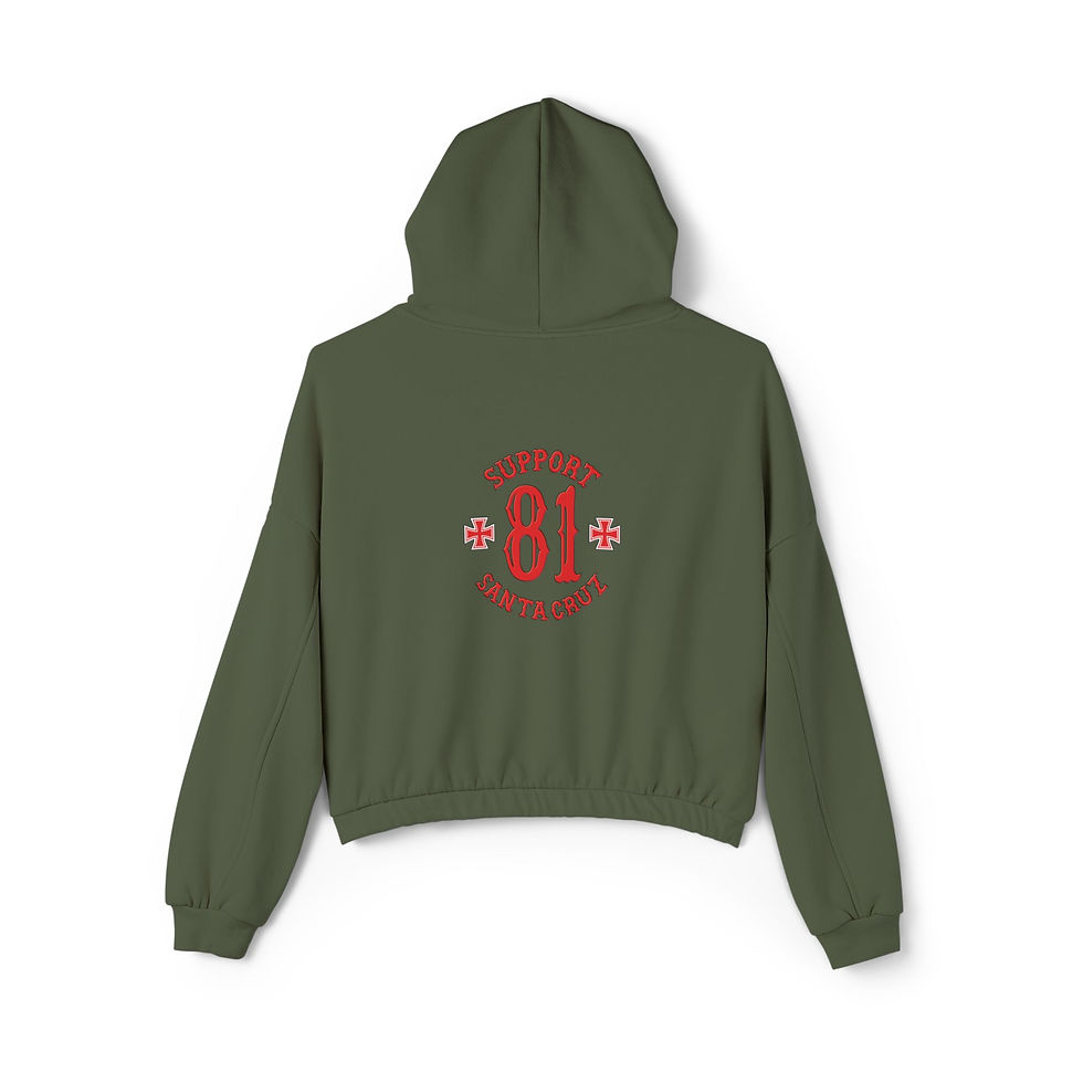 Thumbnail: Women's Support 81 Santa Cruz Cinched Bottom Hoodie