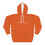 Thumbnail: Santa Cruz Support Crew "Orange" Unisex Pullover Hoodie, Casual Streetwear