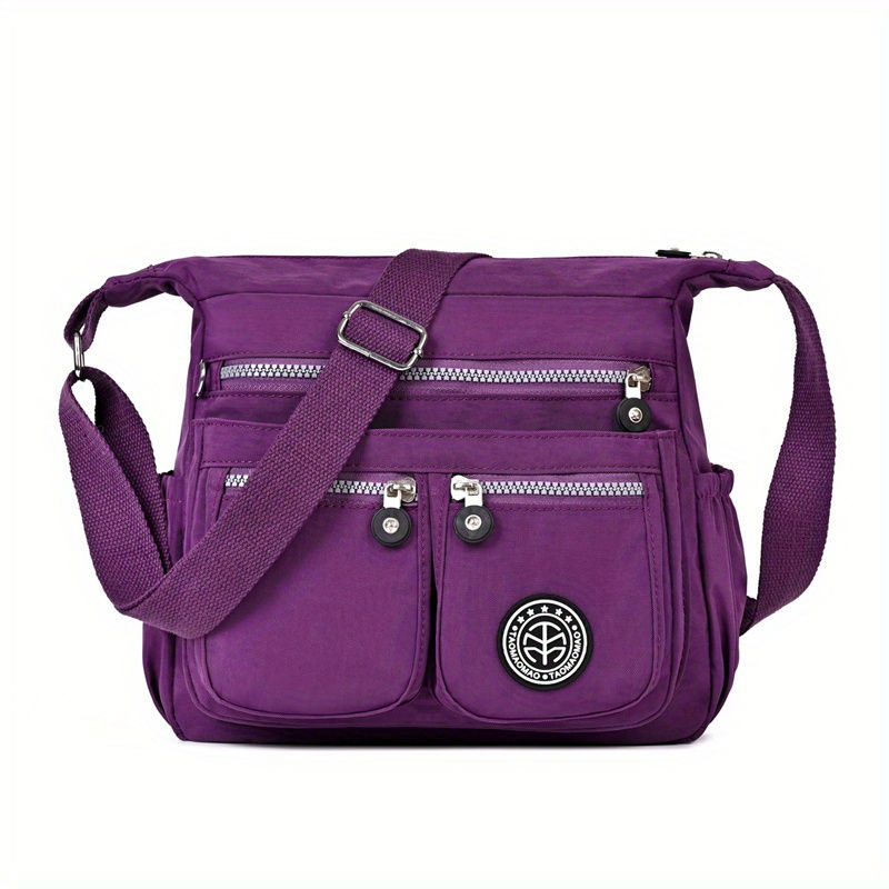 Thumbnail: Women's Single Shoulder Crossbody Bag Lightweight Nylon Cloth Bag Casual Women's