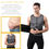 Thumbnail: TKPARK Men's Adjustable Compression Tank Top & Waist Trainer - High-Elasticity W
