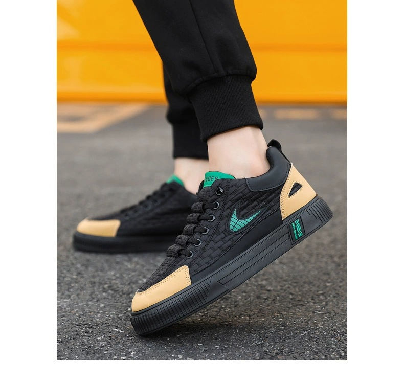 Thumbnail: Fashion Men's Sneakers New Designer Sport Casual Men Shoes Platform Comfortable 