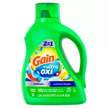 Gain Laundry Detergent Oxi 88 0z.
