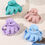 Thumbnail: 9pcs/4pcs/1pc Frosted Octopus Hair Clip