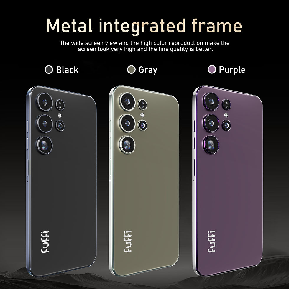 Thumbnail: FUFFI 6.56 Inch Smartphone, 4G Network Dual SIM Phone, Android 10.0 Phone with 3