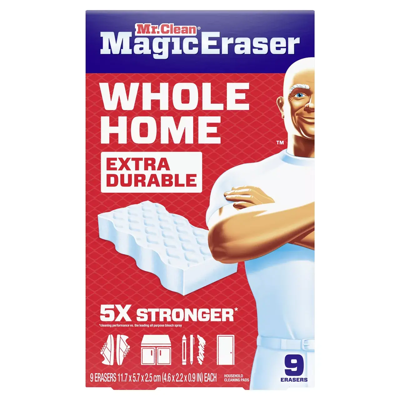 Mr. Clean magic Eraser Spong 9 CT.
