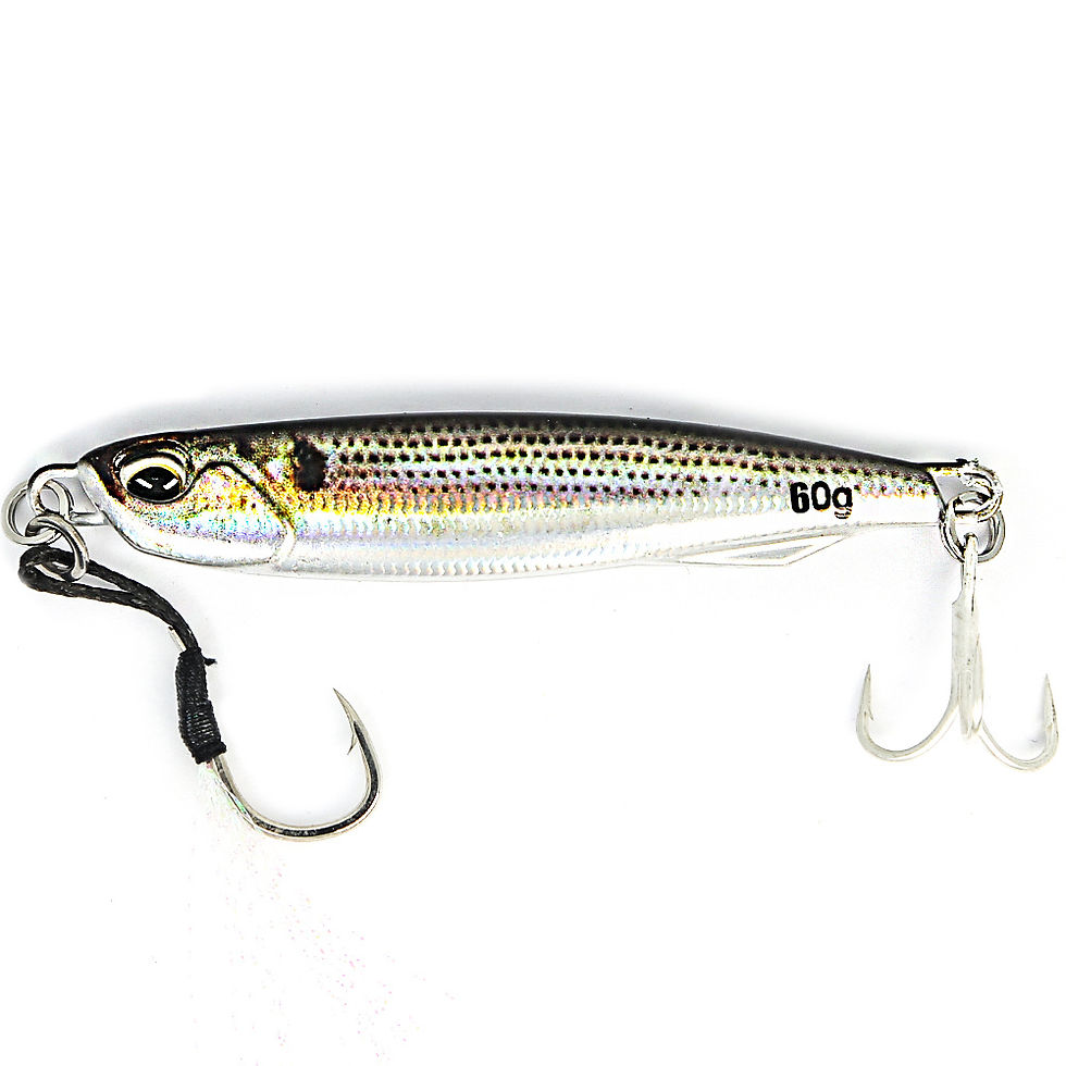 Thumbnail: B&U Metal Cast Jig - 3D Printed Spoon Casting Jigging for Saltwater Fishing - 30