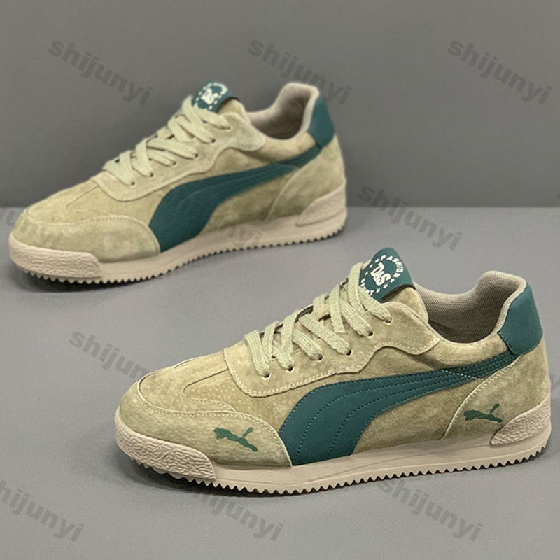 Thumbnail: Large Size Men Sneakers Autumn Luxury Breathable Low Help Comfortable Sports Sho