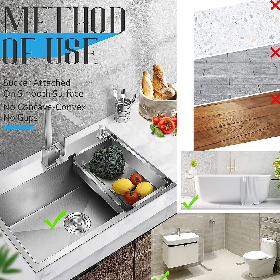 Thumbnail: 5pcs/3pcs/1pc Silicone Hair Filter | Bathtub and Shower Floor Drain Plug, Kitche
