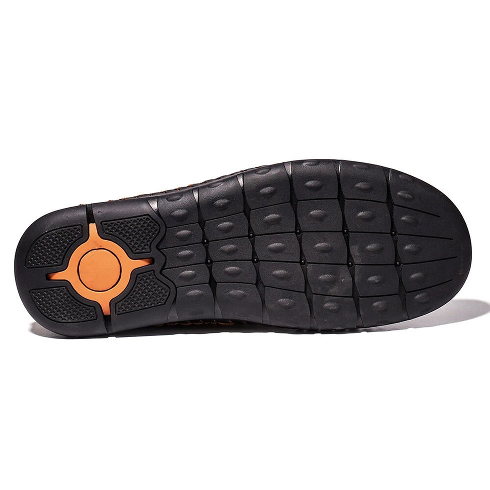 Thumbnail: Mens Casual Shoes Sneakers Men Leather Handmade Shoes Comfortable High Quality L