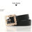 Thumbnail: 2023 Women'S Fashion Accessory, Elegant Alloy Rhinestone Pin Buckle Belt, Versat
