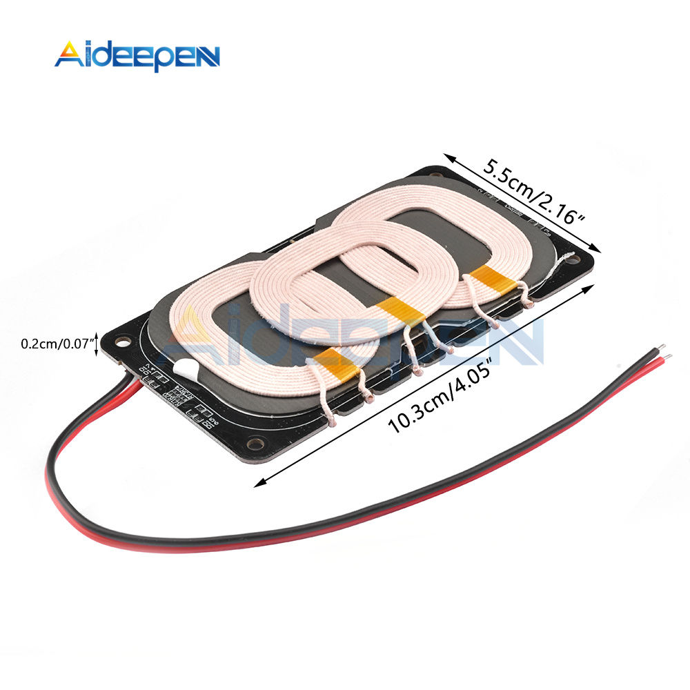 18W High-power Wireless Charger Module Type-C DC12V 24V QI Wireless Fast Charger