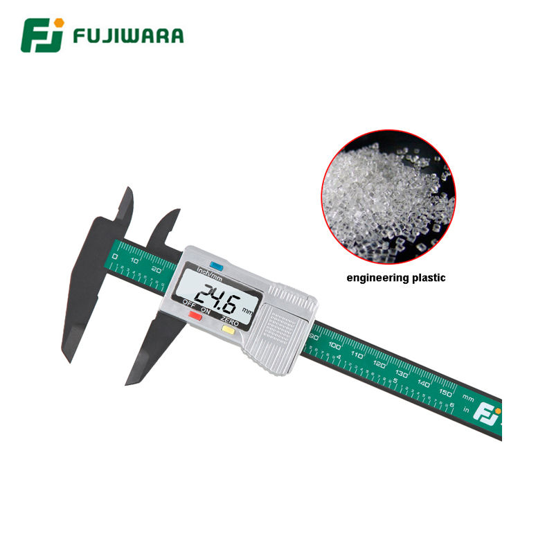 Thumbnail: FUJIWARA Plastic Digital Display Vernier Caliper 0-150MM