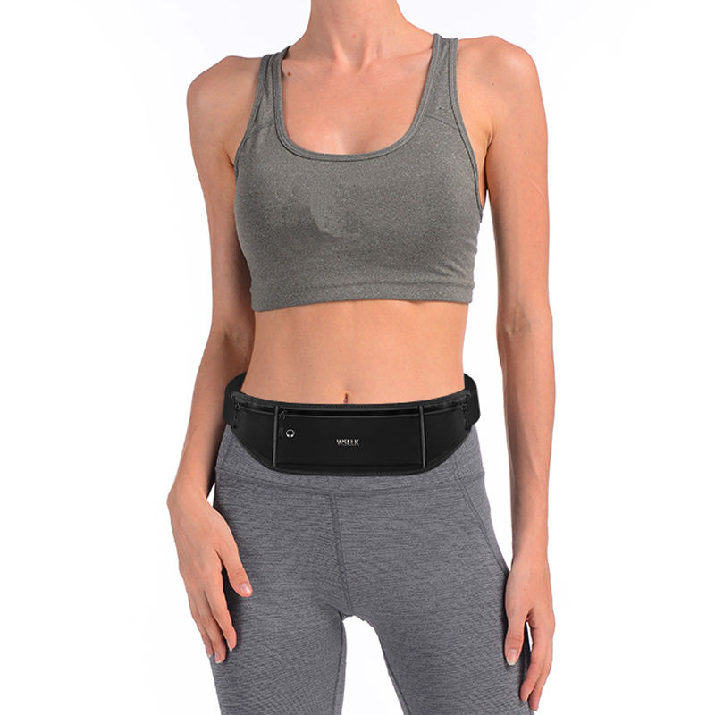 Thumbnail: Compact Running Waist Pack, Multifunctional Invisible Ultra-Thin Fitted Phone Po