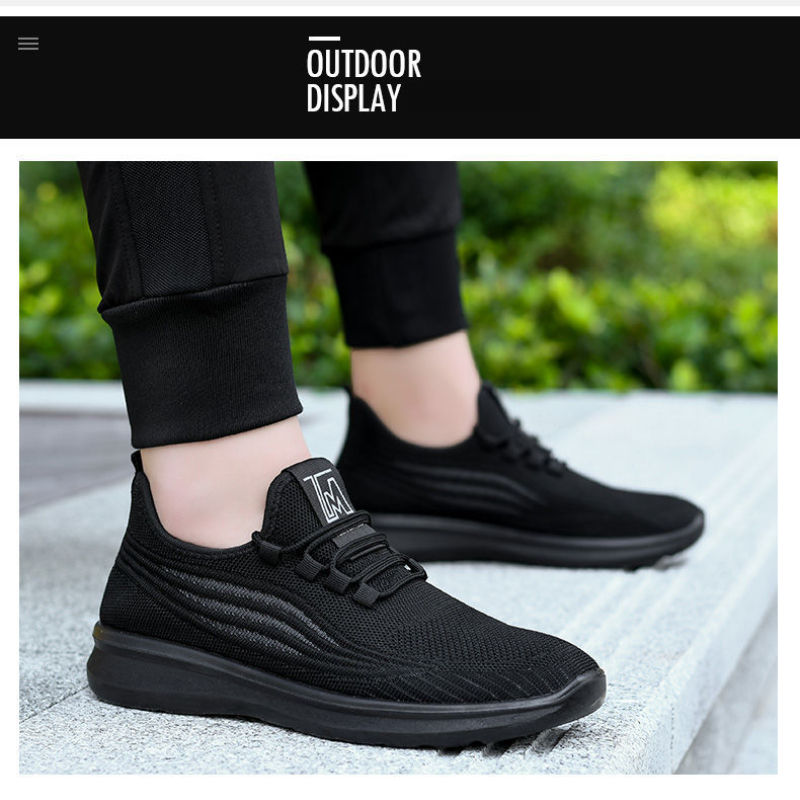Thumbnail: ​Men's Shoes Summer Lightweight Breathable Mesh Non Slip Casual Sneakers  Mult
