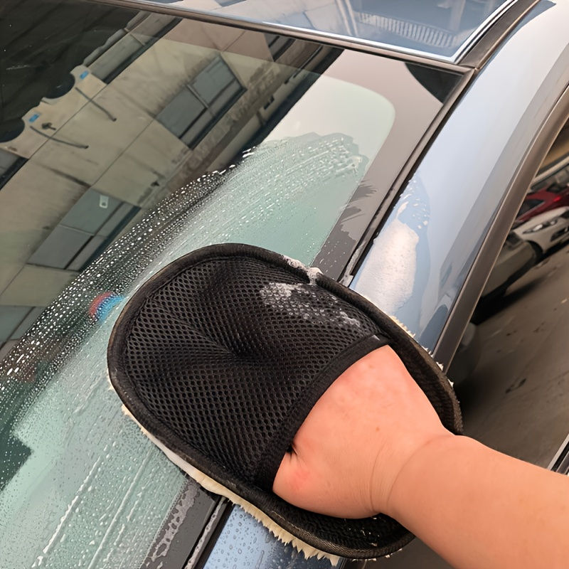 Thumbnail: 9.84" x 3.5" Microfiber Ultra-Soft Car Cleaning Glove, Perfect for Auto Detailin