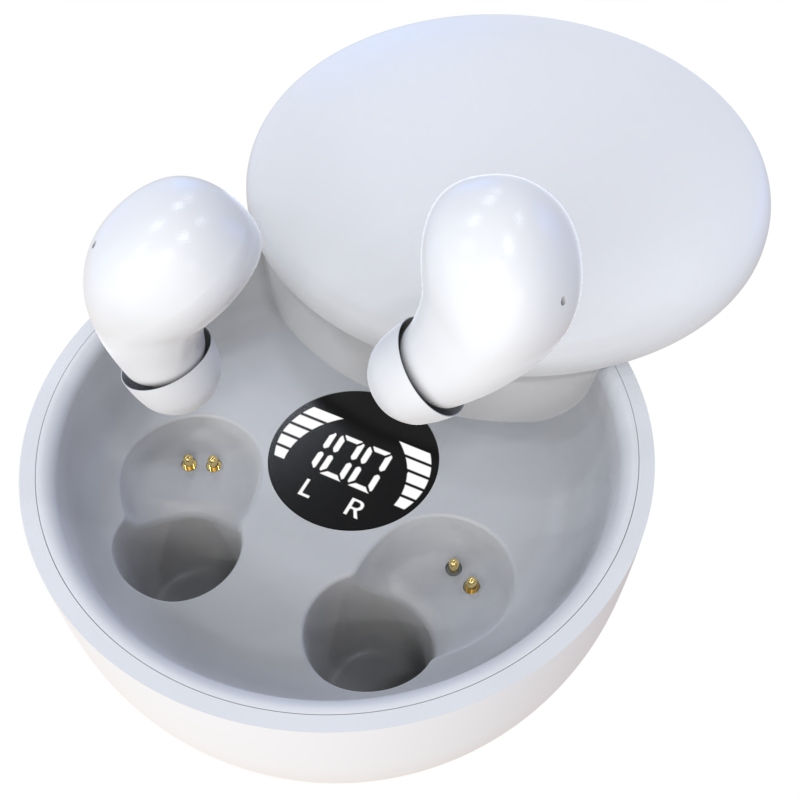 Thumbnail: SK26 Bluetooth 5.4 Wireless Earphones Small Earbuds Sleeping Sport Invisible Hea