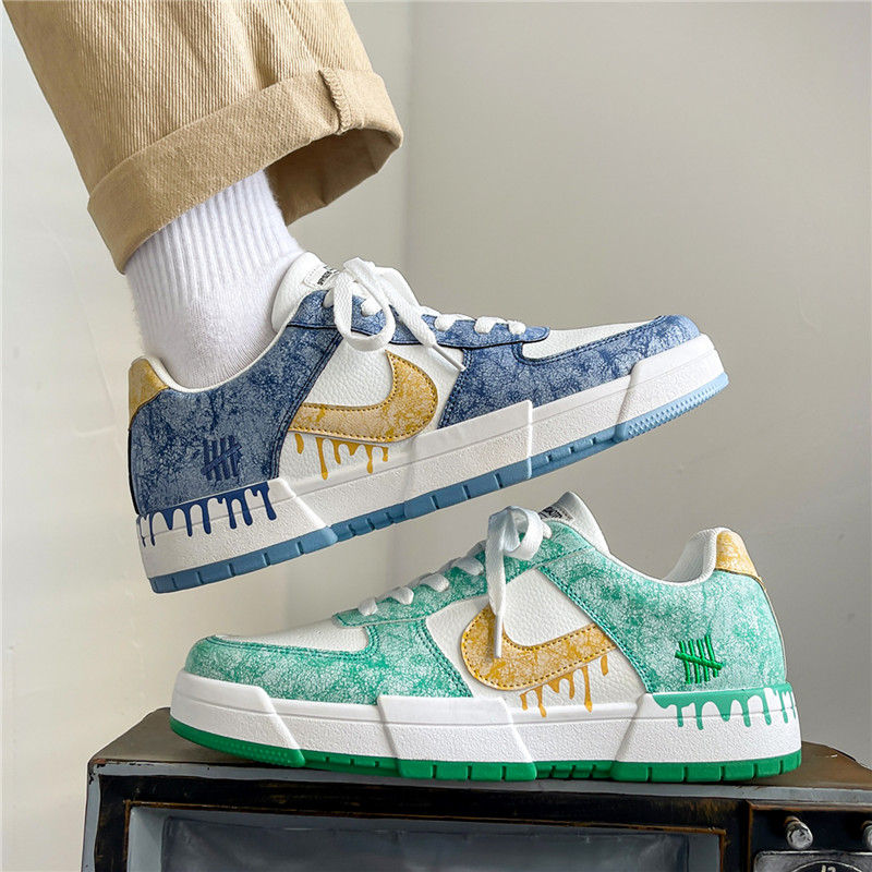 Shoes Men's 2025 Spring New Lightweight Non-slip Fashion Trend All-match Casual 