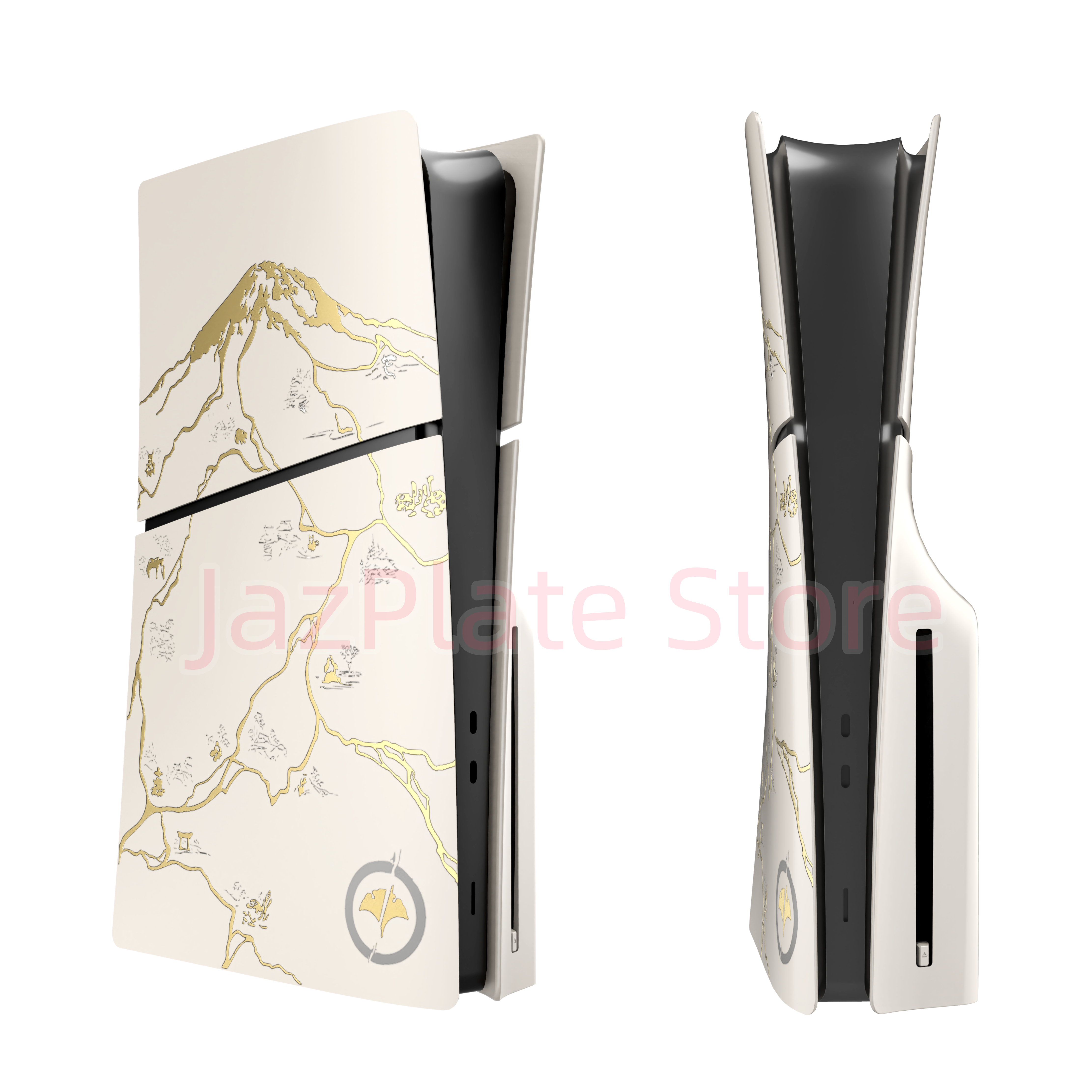 New Faceplates for PS5 Slim Disc Edition Only Anti-Scratch Replacement Panels Co