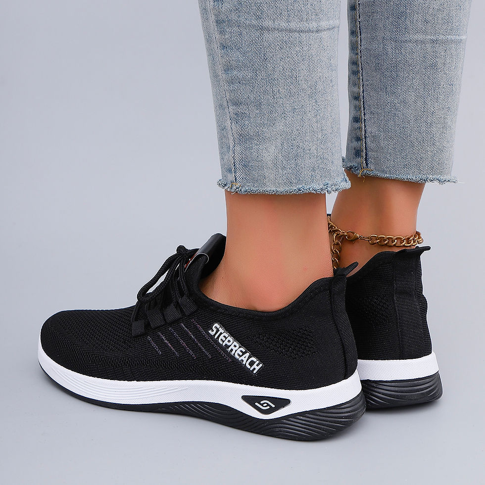 Thumbnail: Spring and Autumn New Women's Casual Lace up Comfortable, Breathable, Lightweigh