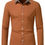 Thumbnail: Men'S Color-Blocked Checkered Casual Long-Sleeve Shirt