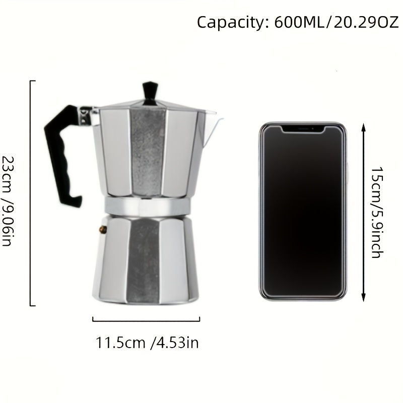 Thumbnail: [European Coffee Tools] Octagonal Mocha Coffee Pots & European Coffee Tools | It