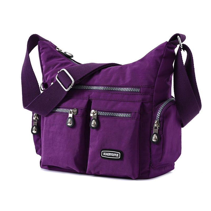 Thumbnail: [Lightweight Square Bag] Lightweight Multi-Pocket Square Bag | Unisex Messenger 