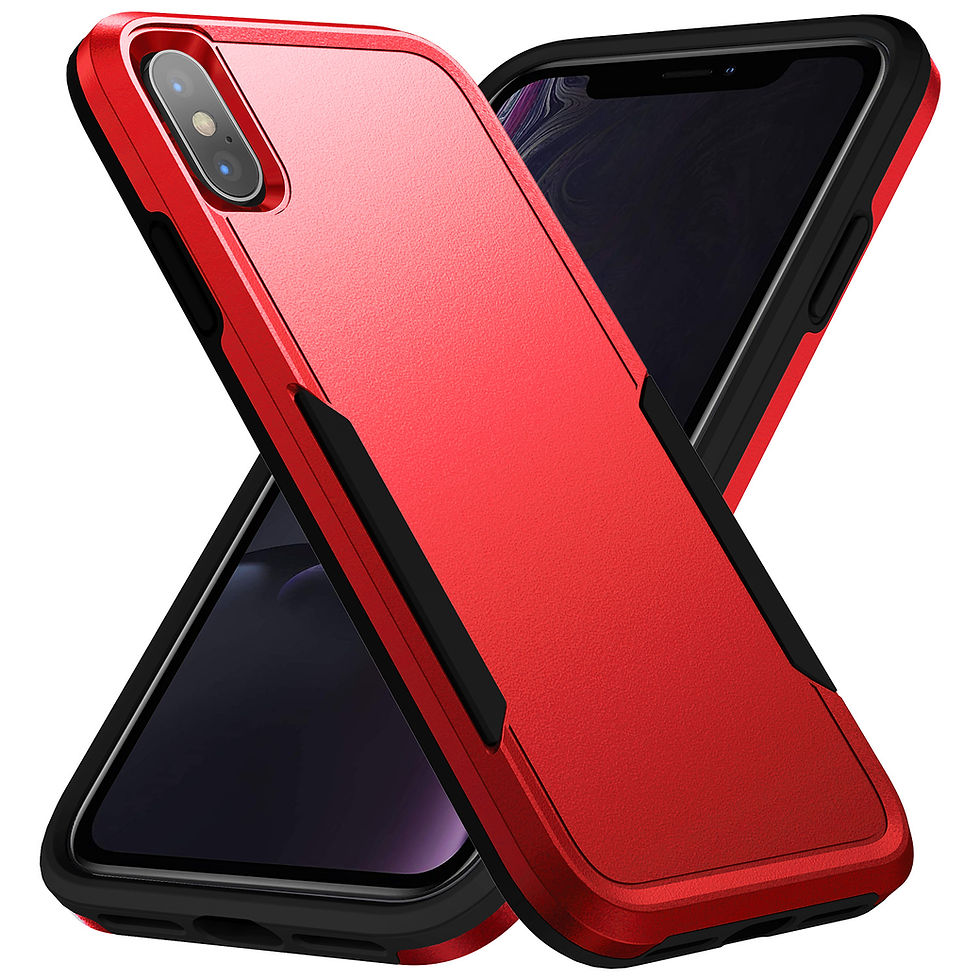 Thumbnail: Stylish Shockproof Case: Full Protection for Your iPhone XR/XS MAX/X/XS!