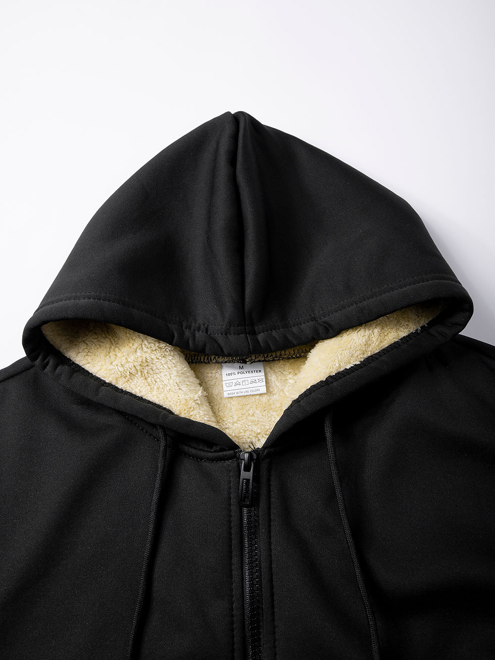 Thumbnail: Winter Lambswool Zipper Hoodies Thicken Warm Jackets Long Sleeve Sweatshirts Cas