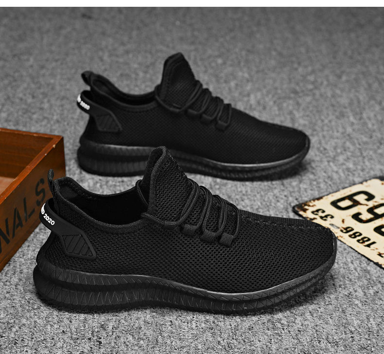 Thumbnail: Men's Non-Slip Casual Sneakers Breathable Outdoor Jogging Training Hiking Sports